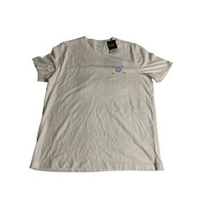 NWT Men's St. John's Bay White Golf Graphic T-Shirt, Sz L